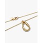 Organic-Shaped Necklace with Set Gemstones