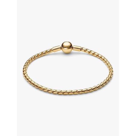 Winged Chain Bracelet with Round Clasp