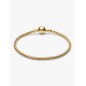 Winged Chain Bracelet with Round Clasp