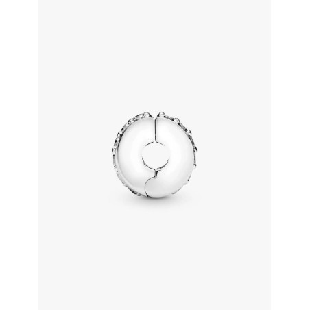 Transparent Sparkling Row Clip Charm