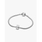 Transparent Sparkling Row Clip Charm