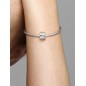 Transparent Sparkling Row Clip Charm