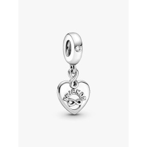 'Friends Forever' Heart Pendant Charm .  799294C01