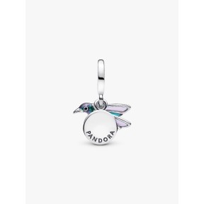 Double Hummingbird Pendant Charm