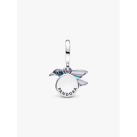 Double Hummingbird Pendant Charm