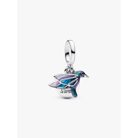 Double Hummingbird Pendant Charm.  793746C01