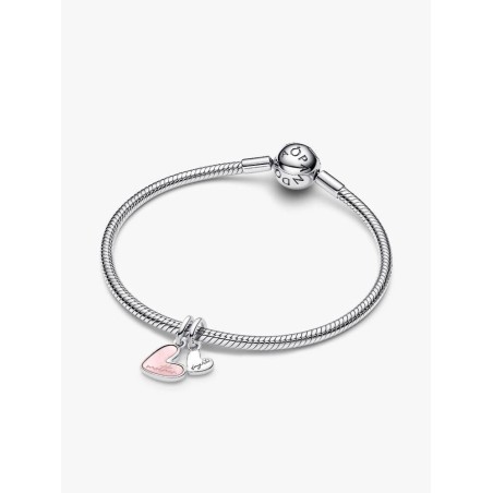 Split Mother and Daughter Charm Pendant