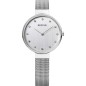 BERING WOMEN'S WATCH MILANESE SILVER BERING WOMEN'S WATCH MILANESE SILVER