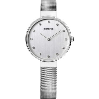 RELOJ BERING CLÁSICO PLATEADO MUJER