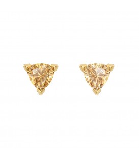 Golden Triangle Earrings
