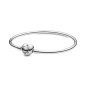 Pandora Moments Heart Clasp Bangle Pandora Moments Heart Clasp Bangle