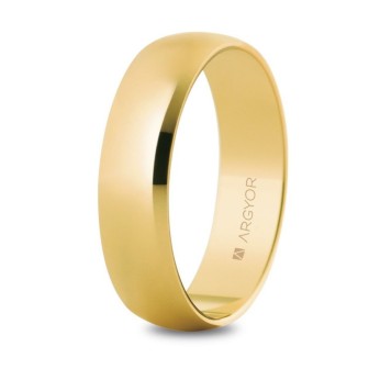 ALIANZA DE ORO PULIDO 5MM
