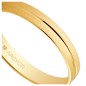ALIANZA DE ORO BISELADATEXTURA BRILLO 3MM