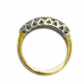 Diamond wedding band