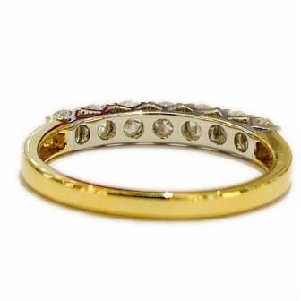 Diamond wedding band