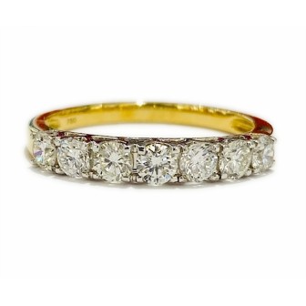 Diamond wedding band
