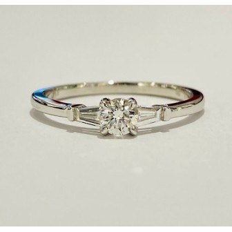 SORTIJA DE DIAMANTES BLANCOS