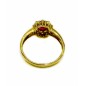 18 kts yellow gold ruby and diamond cluster ring 18 kts yellow gold ruby and diamond cluster ring