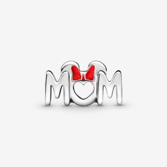 Pandora Mamá y Lazo de Minnie Mouse de Disney Charm