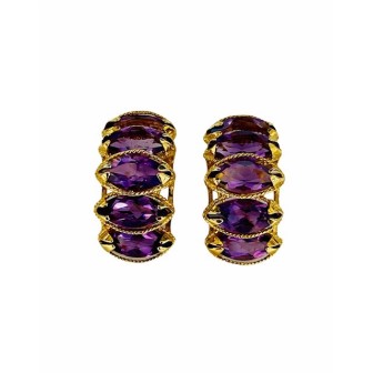 PENDIENTES DE AMATISTA