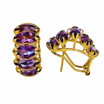 PENDIENTES DE AMATISTA