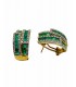 Emerald and diamonds Earrings
