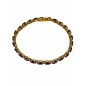 PULSERA DE AMATISTA Y DIAMANTE