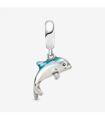 Pandora Shimmering Dolphin Charm