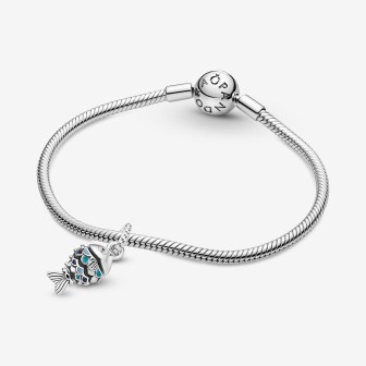 Pandora Pez Colgante con Escamas Azules