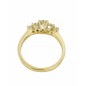 SORTIJA DE ORO AMARILLO CON DIAMANTES SORTIJA DE ORO AMARILLO CON DIAMANTES