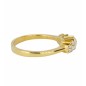 SORTIJA DE ORO AMARILLO CON DIAMANTES SORTIJA DE ORO AMARILLO CON DIAMANTES