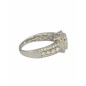 SORTIJA DE ORO BLANCO CON DIAMANTES