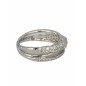 SORTIJA DE ORO BLANCO CON DIAMANTES