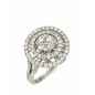 SORTIJA DE ORO BLANCO CON DIAMANTES