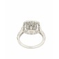 SORTIJA DE ORO BLANCO CON DIAMANTES