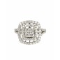 SORTIJA DE ORO BLANCO CON DIAMANTES