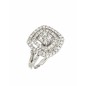 SORTIJA DE ORO BLANCO CON DIAMANTES
