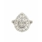 SORTIJA DE ORO BLANCO CON DIAMANTES